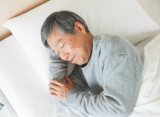 就寝時は外す